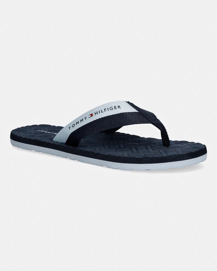 Tommy Hilfiger Erkek Parmak Arası Terlik HILFIGER WEBBING BEACH SANDAL