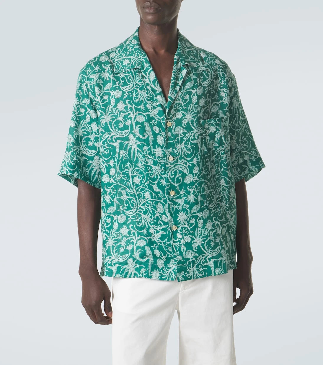 Kiton - قميص كتّان