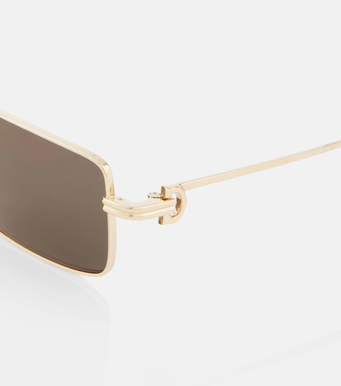 Cartier Eyewear Collection - Première rectangular sunglasses