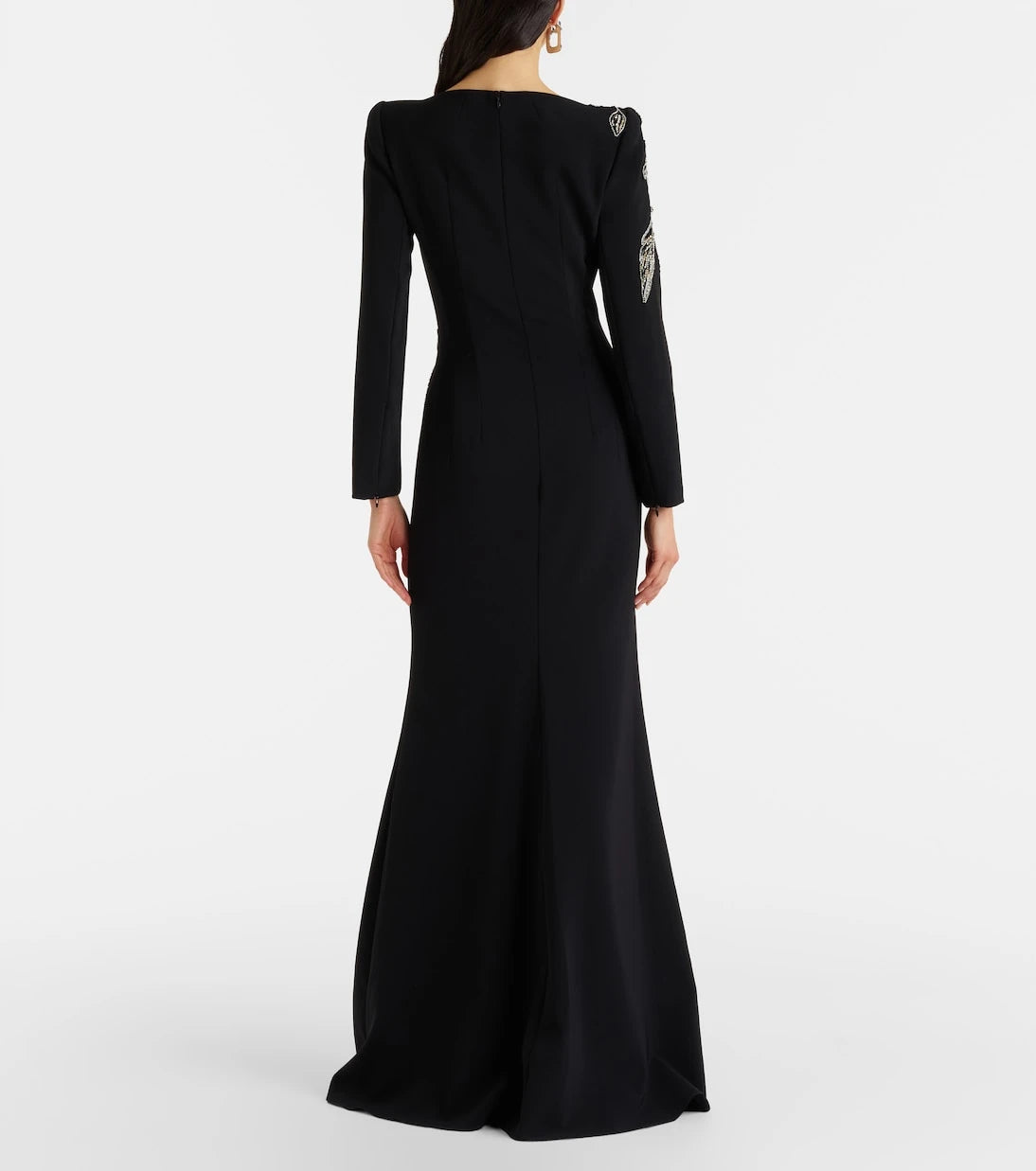 Jenny Packham - فستان Slipper Orchid مزين بالترتر