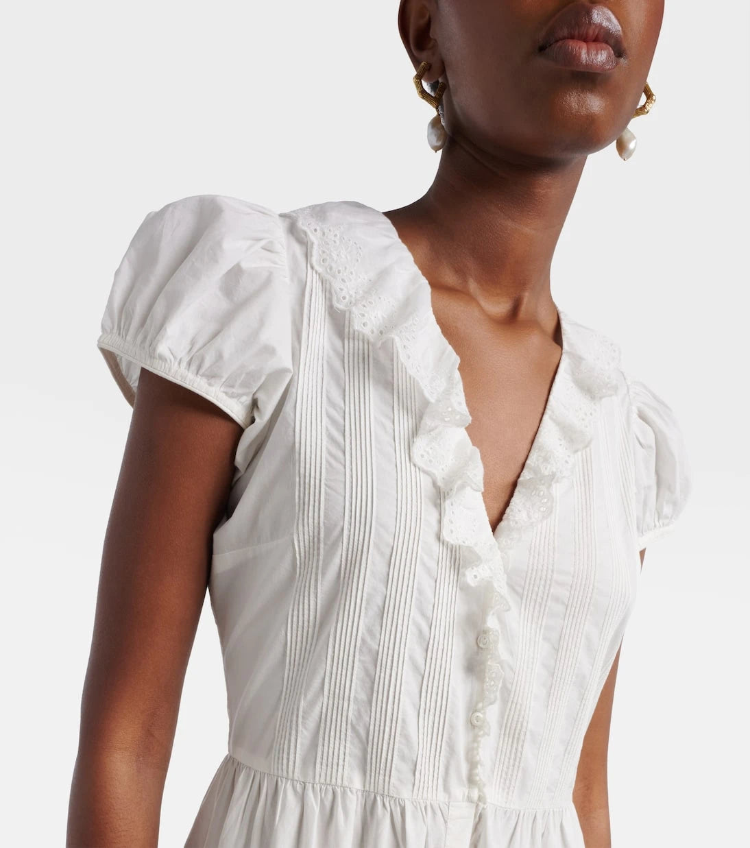 Dôen - Eliette cotton midi dress