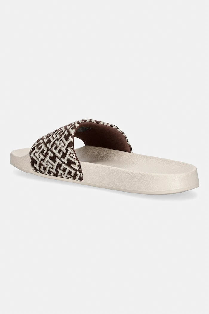Tommy Hilfiger kadın terlikleri TH MONOGRAM POOL SLIDE