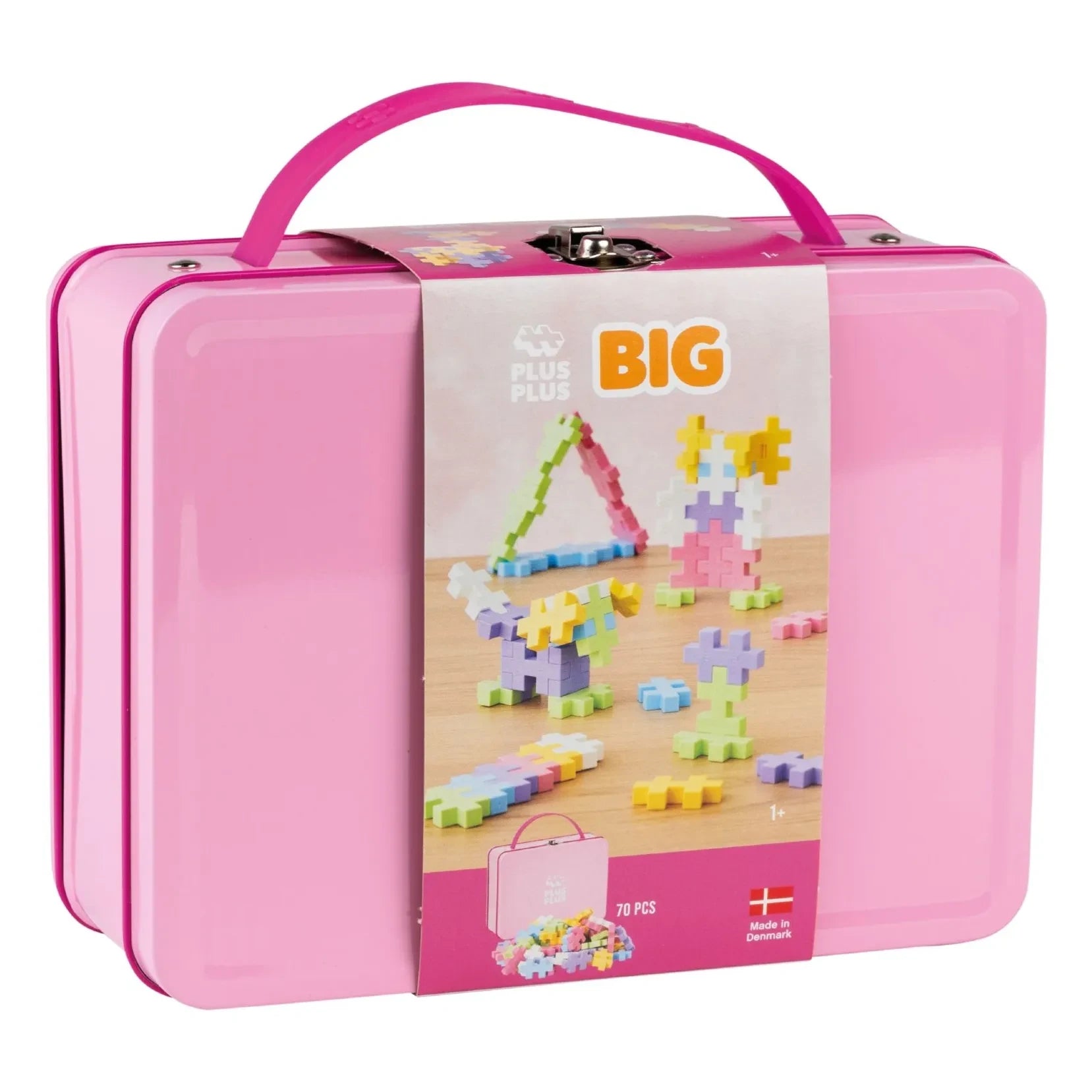 Plus-Plus - Pastel Valisette - 70 pieces