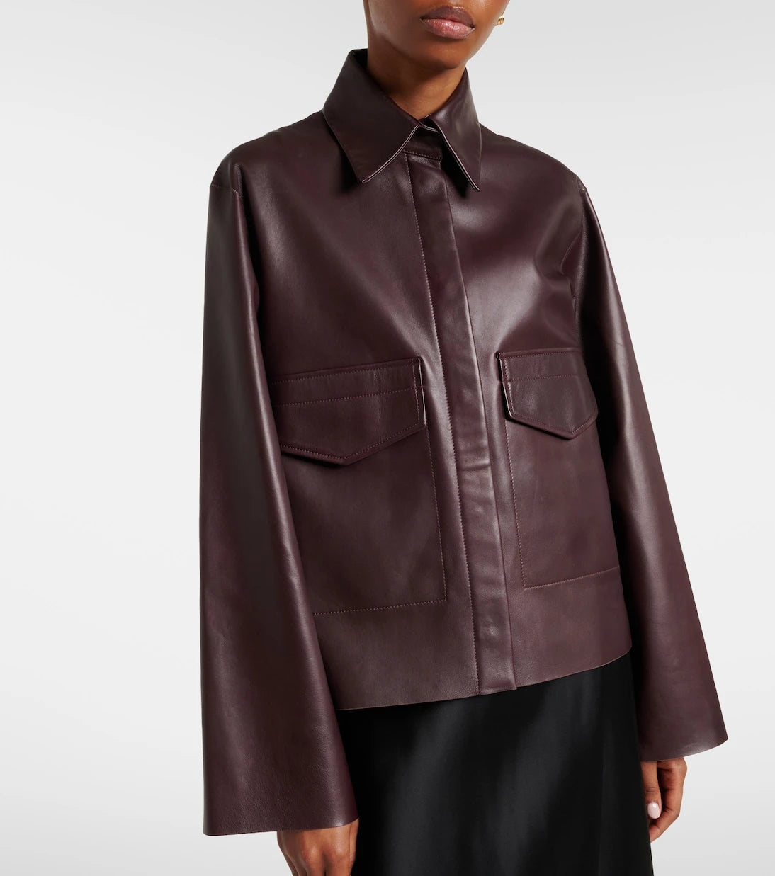 Nour Hammour - Darcy leather jacket
