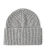 Cashmere Rib-Knit Beanie