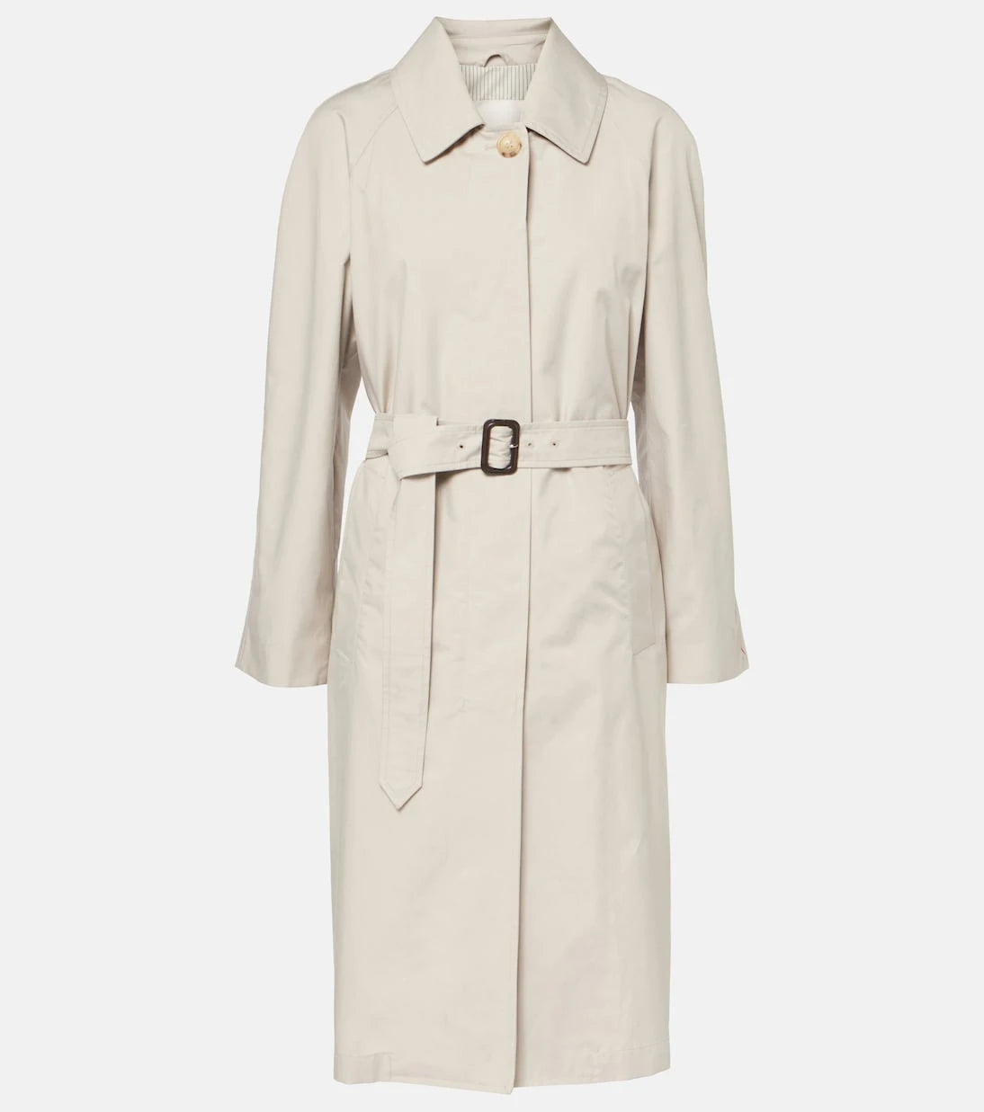 Max Mara - The Cube Orleans belted twill coat