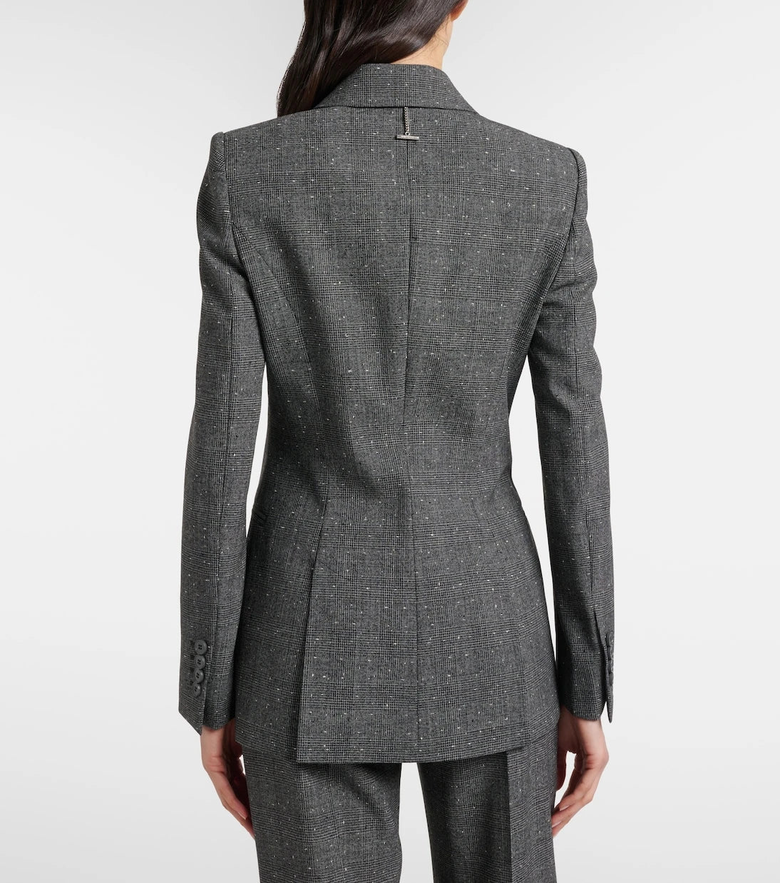 McQueen - Prince of Wales check wool blazer