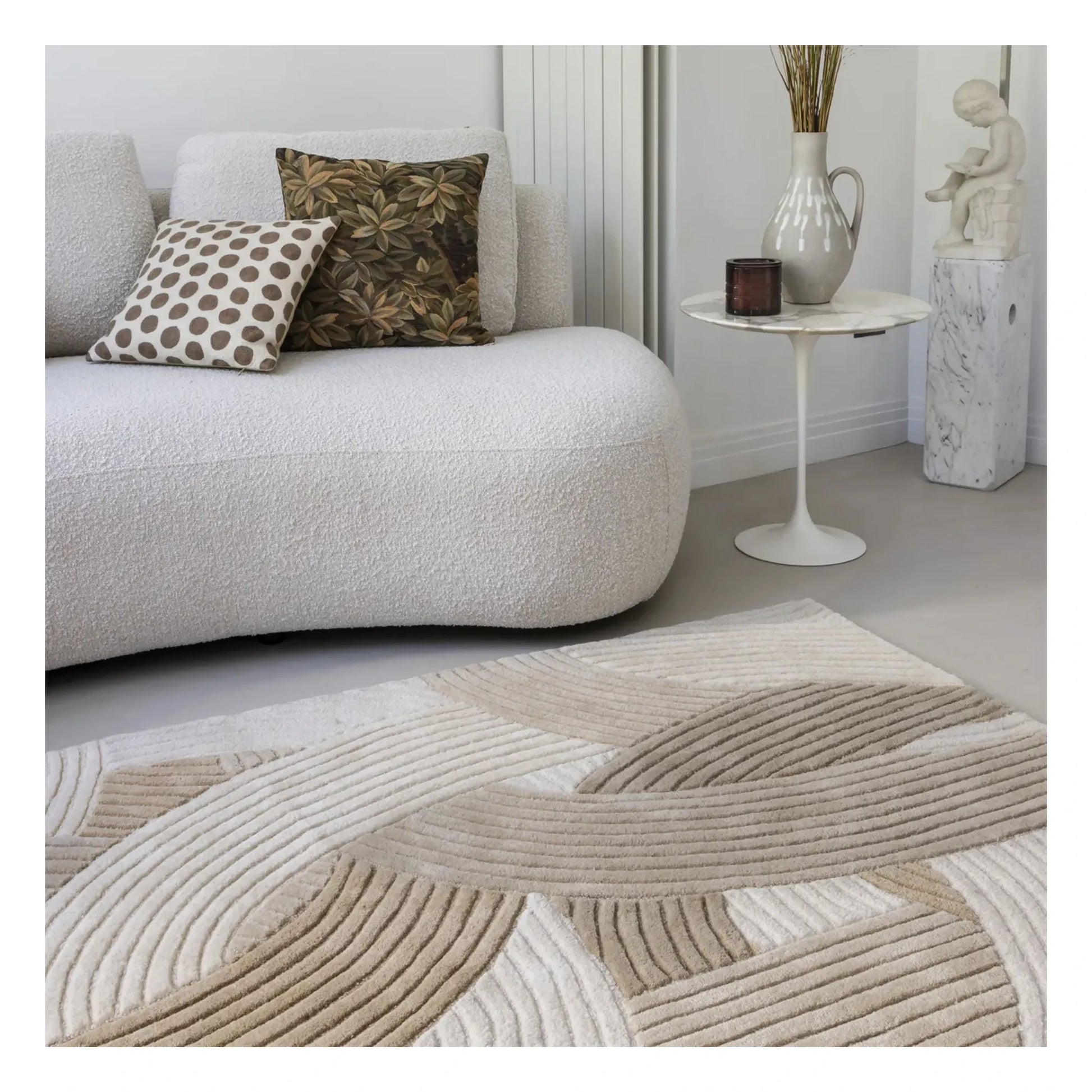 Edito - Canopée wool carpet | Beige