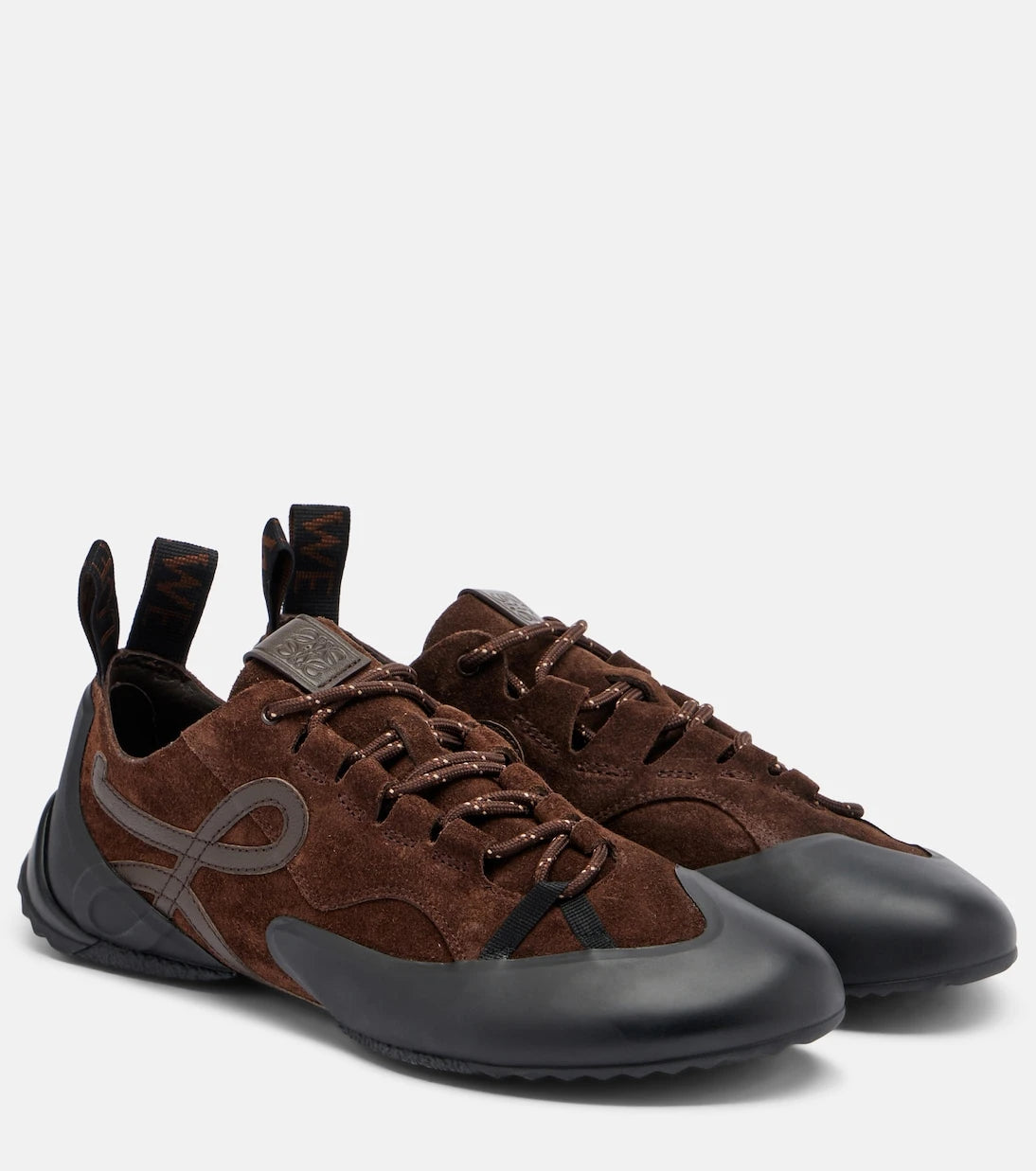 Loewe - Grip Anagram suede sneakers