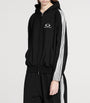 Balenciaga Black Zipped Zip-Up Hoodie