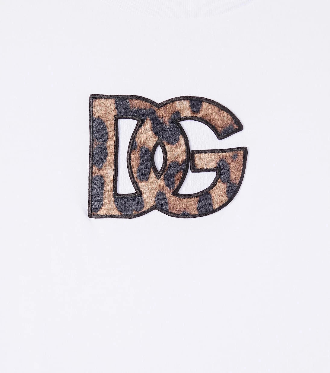 Dolce&Gabbana Kids - DG patch-appliqué cotton T-shirt