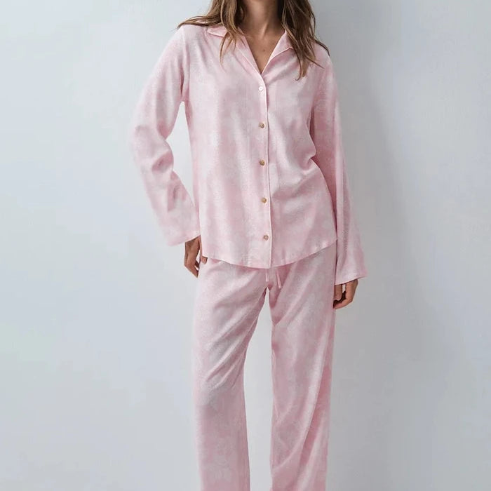 women'secret kadın viskon iki parçalı pijama