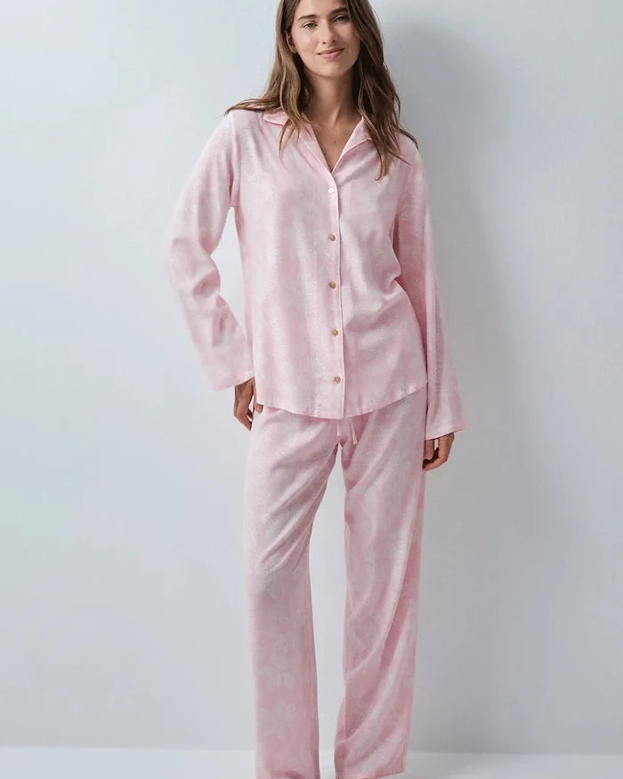 women'secret kadın viskon iki parçalı pijama