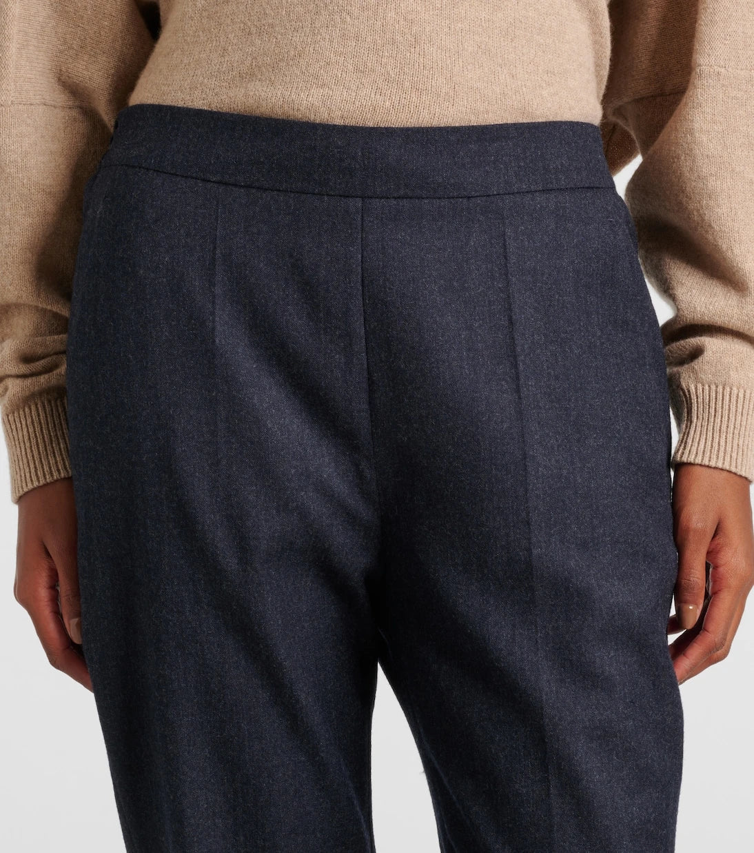 Stella McCartney - Wool flannel sweatpants