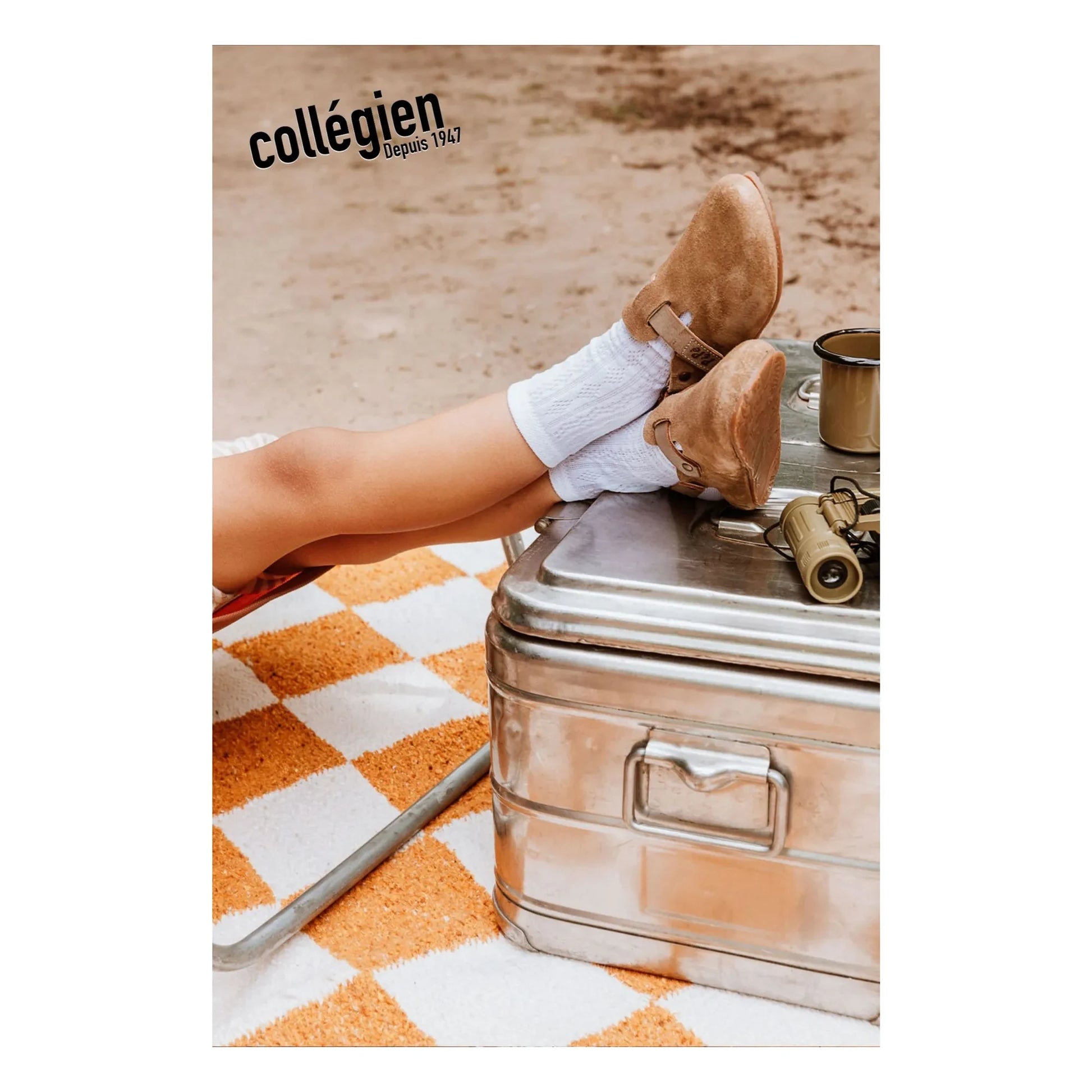 Collégien - Antoinette socks | White