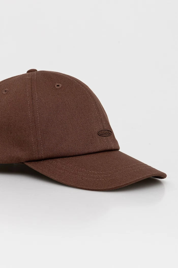 Kangol шапка с козирка дамска от памук DEMURE LOGO BB