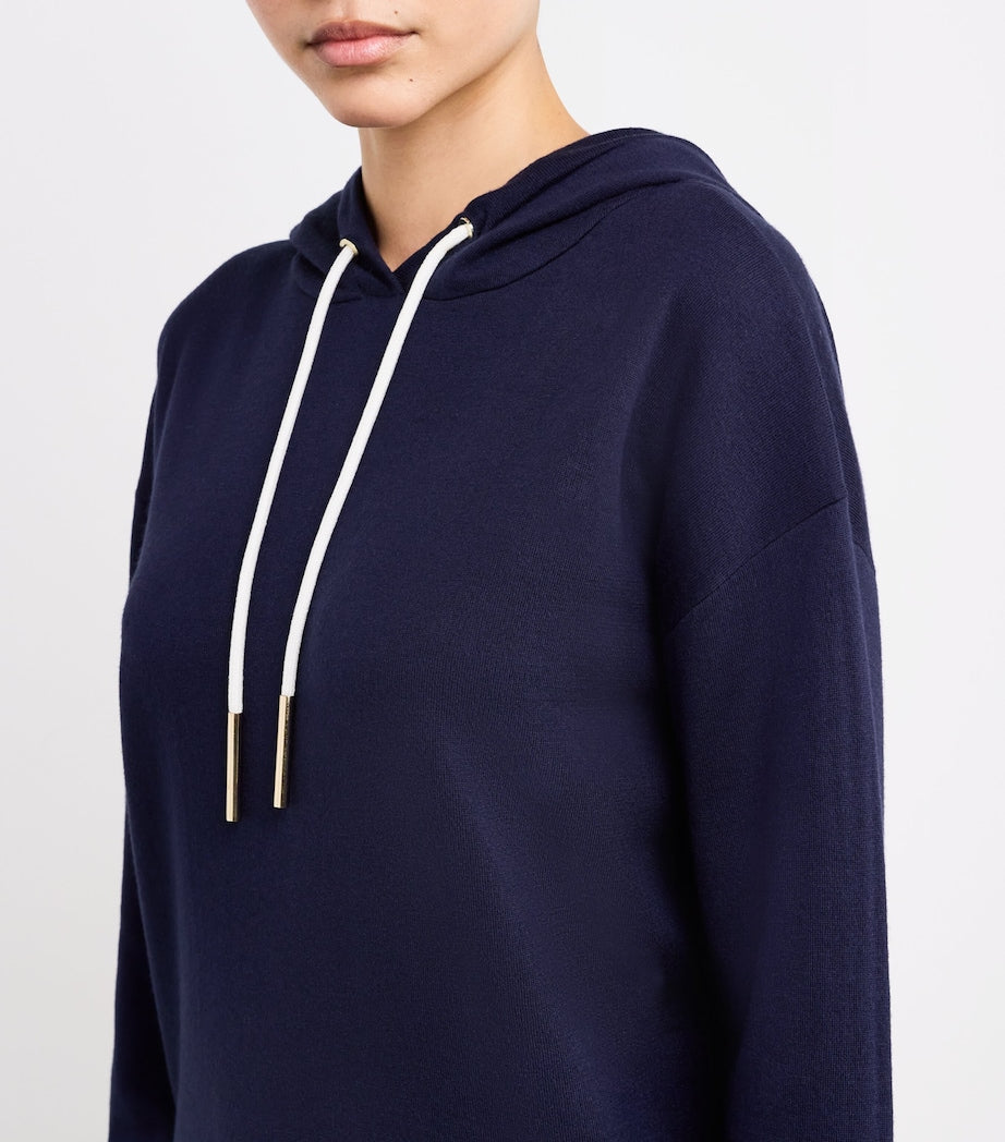 Navy Silk-Cashmere Gia Tracksuit