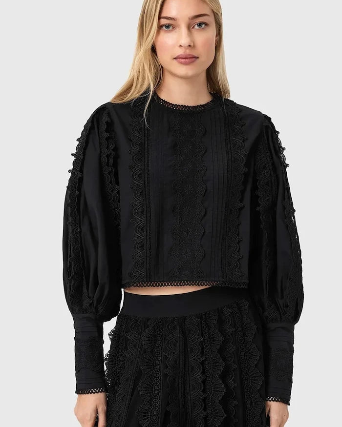 AllSaints HART Pamuklu Bluz