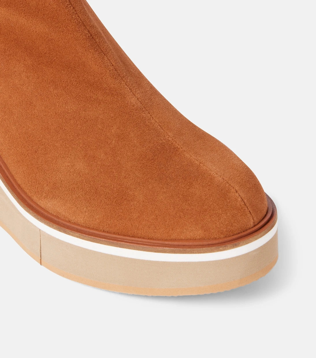 Clergerie - Albane suede platform ankle boots
