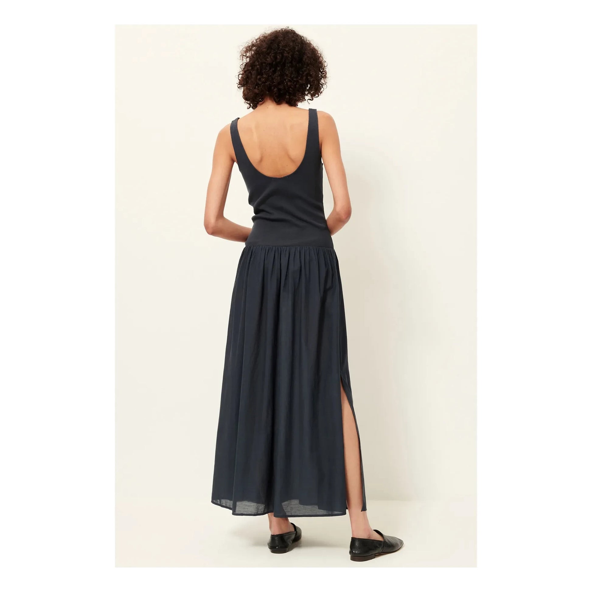 Sessùn - Solao dress | Charcoal grey