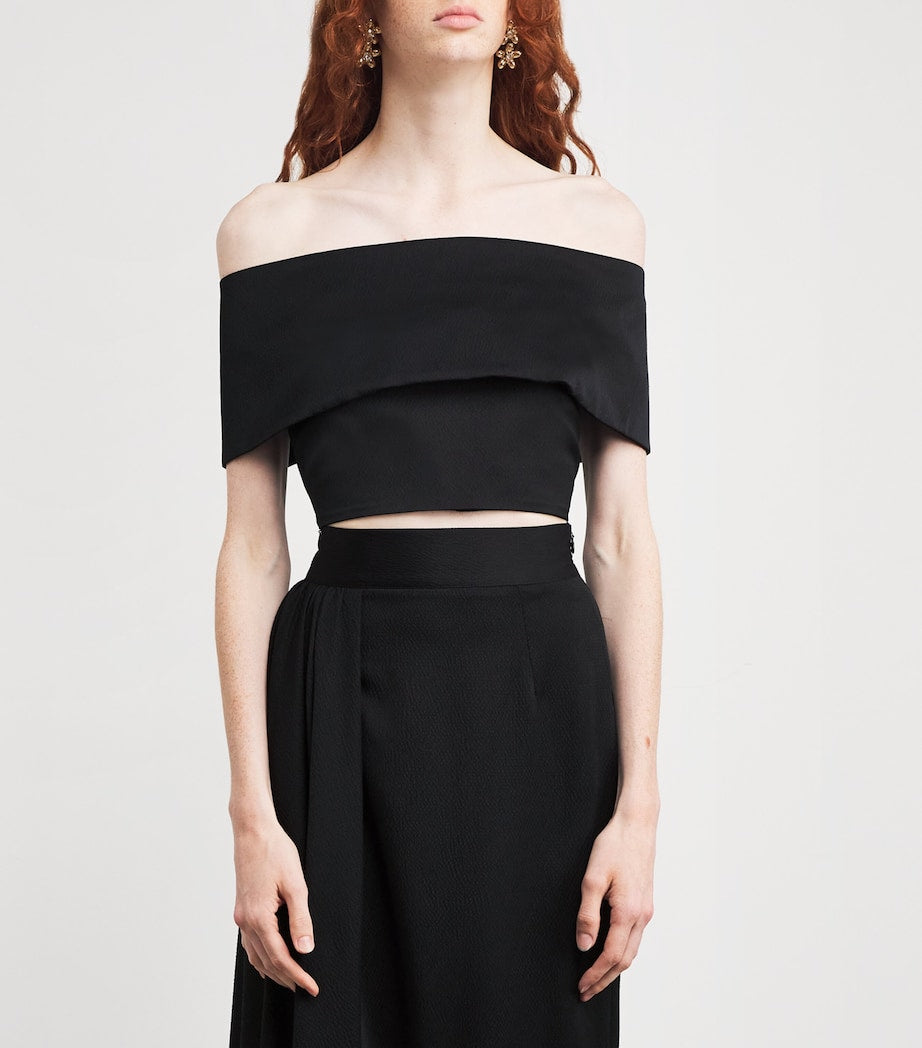 Textured Off-The-Shoulder Philomela Top