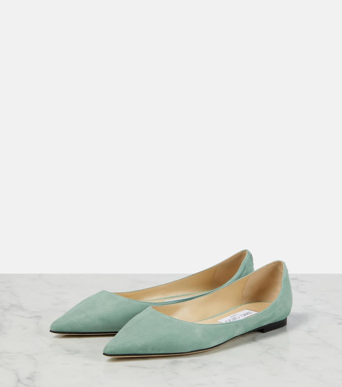 Jimmy Choo - Love suede ballet flats