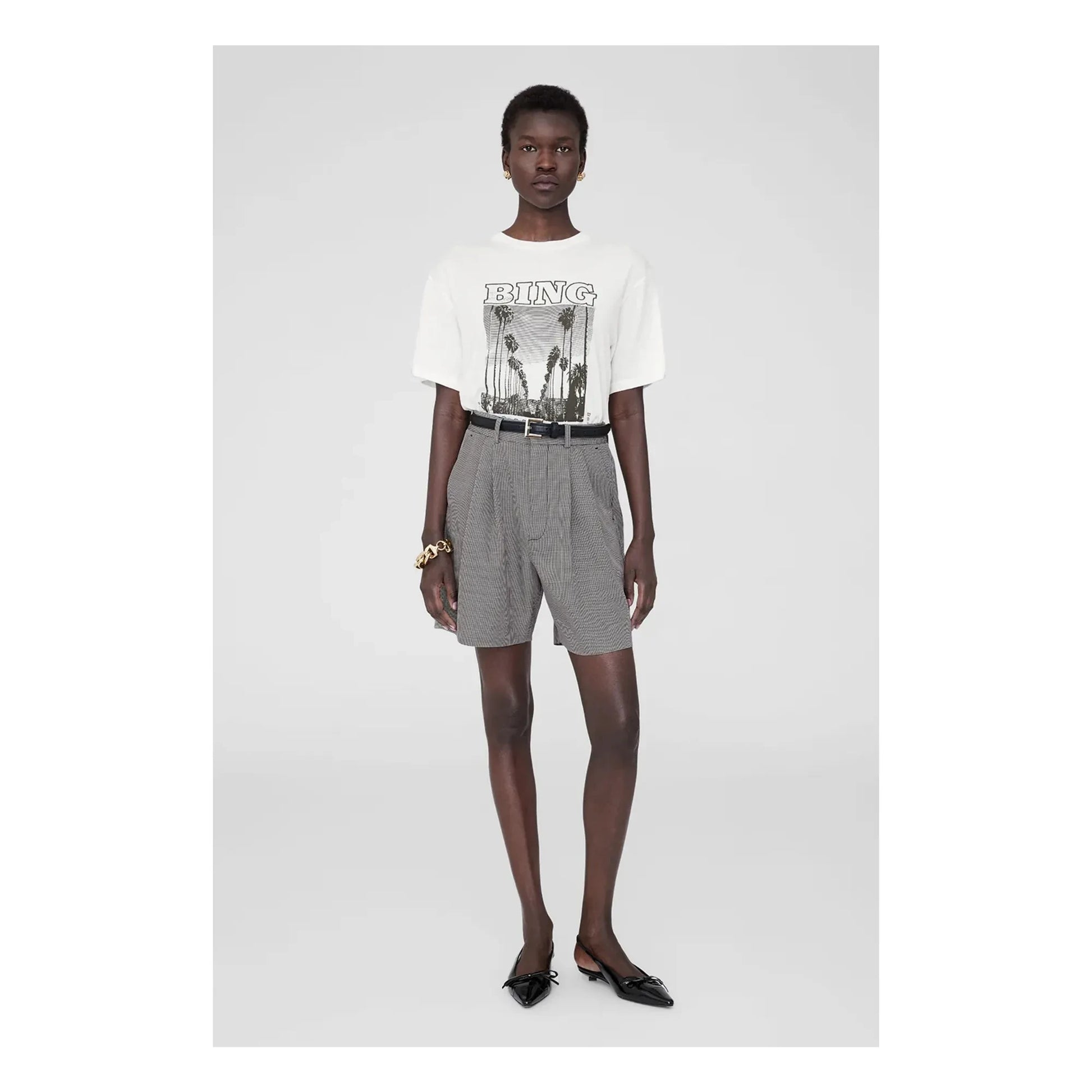 Anine Bing - Louis T-shirt | White