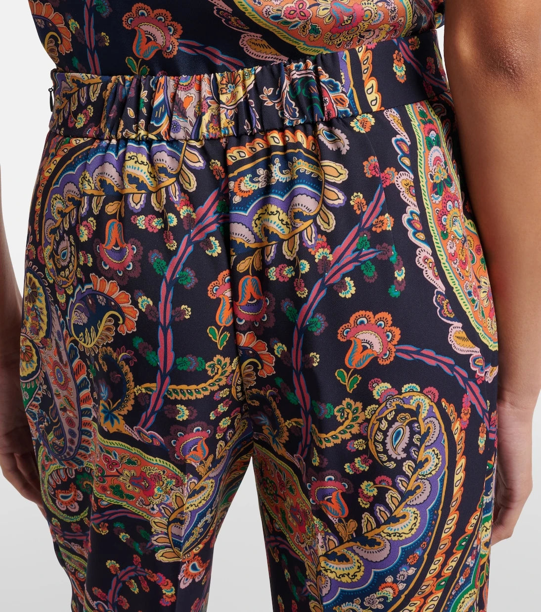 Etro - Paisley straight pants