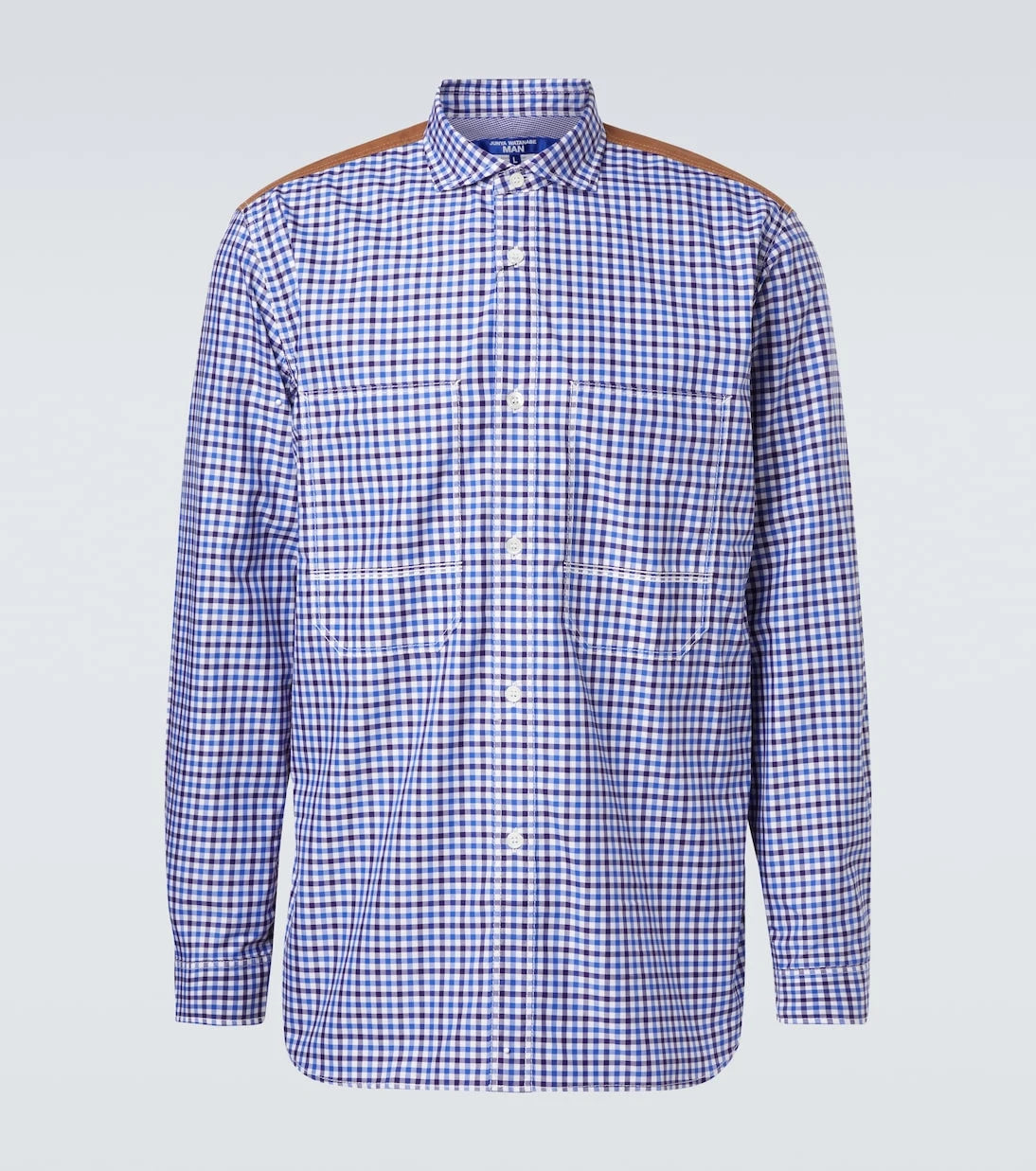 Junya Watanabe - Checked cotton shirt