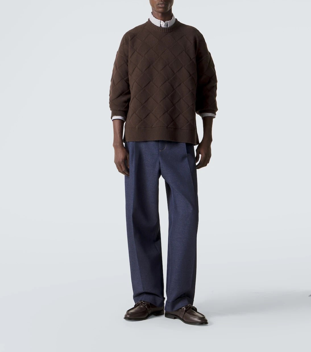 Bottega Veneta - Astaire leather loafers