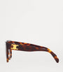 Tortoiseshell Triomphe Square Sunglasses