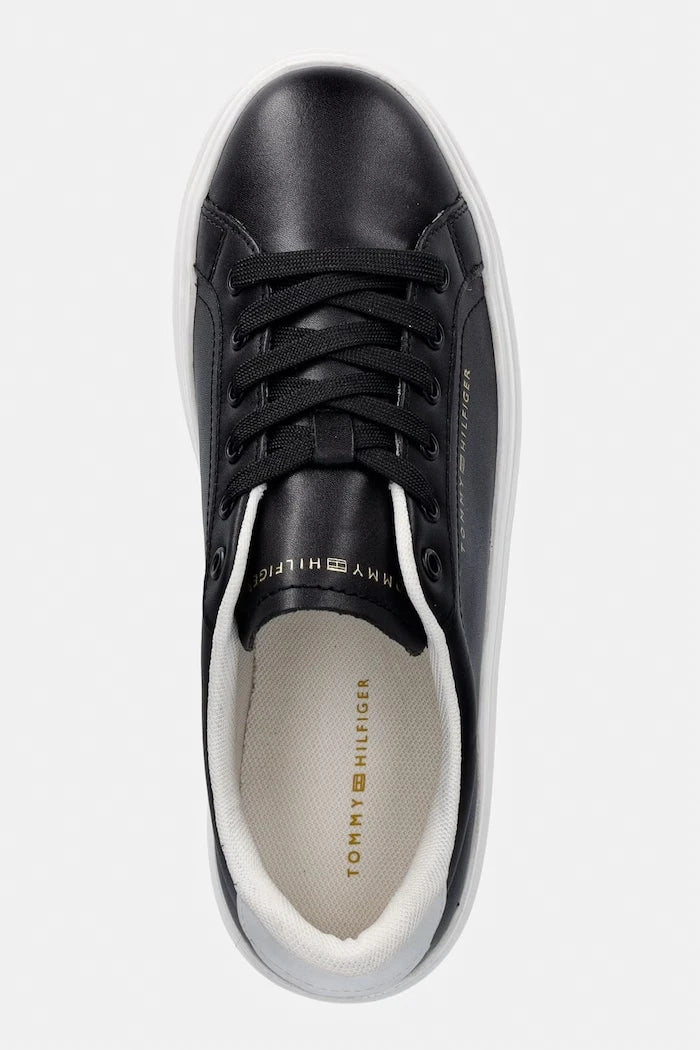 Tommy Hilfiger TH CHIC CUPSOLE PLATFORM kadın deri sneaker