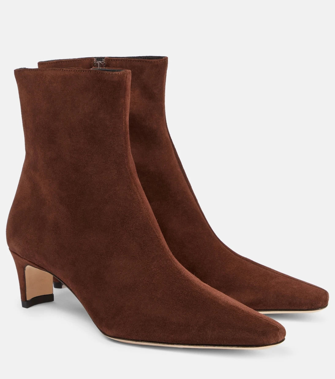 Staud - Wally 55 suede ankle boots