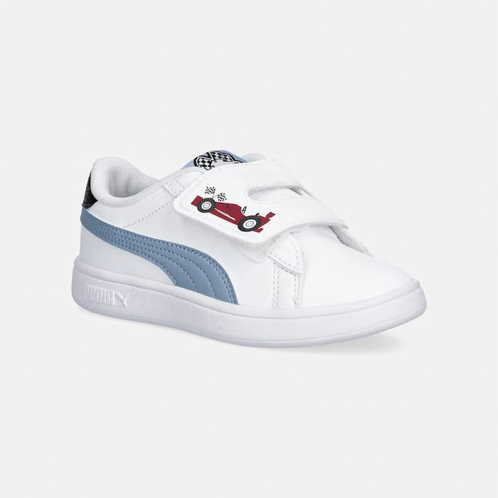Puma Smash 3.0 Racing Crew V PS Çocuk Spor Ayakkabı