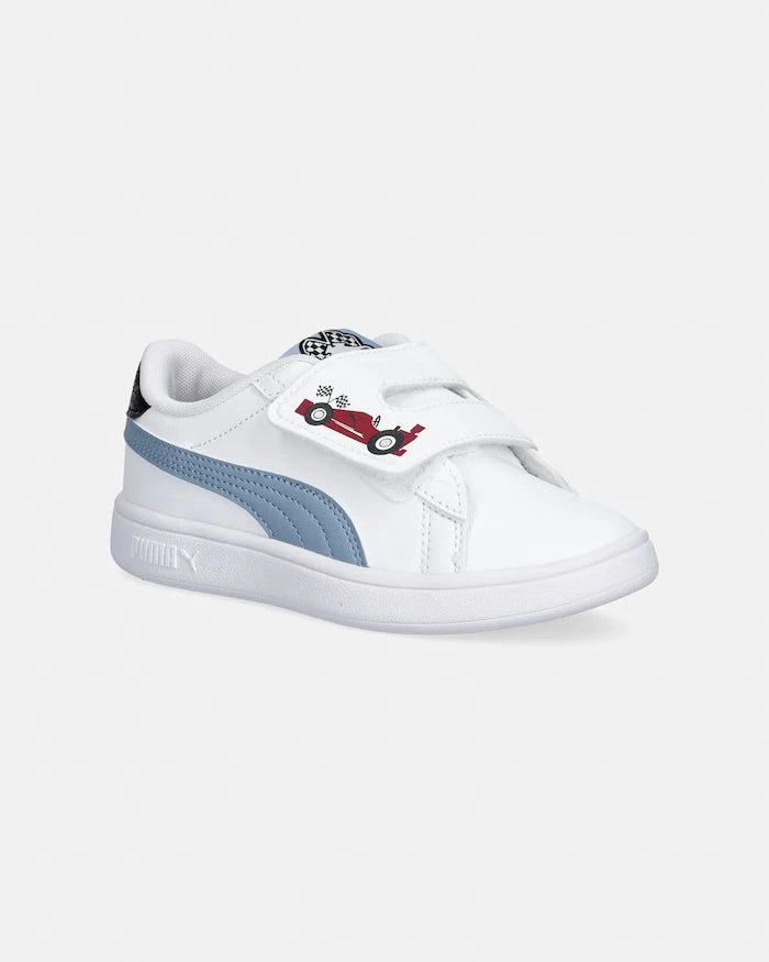 Puma Smash 3.0 Racing Crew V PS Çocuk Spor Ayakkabı
