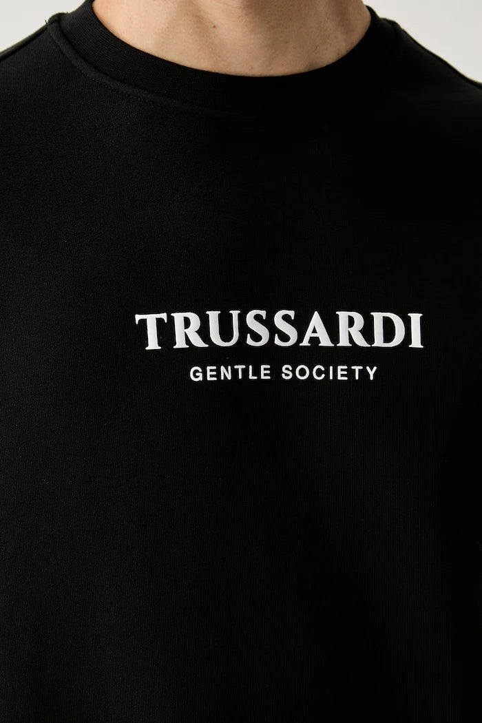 Trussardi erkek pamuklu sweatshirt