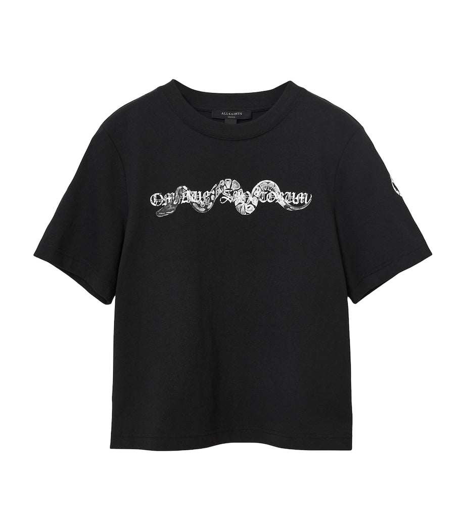 Black Organic Cotton Lisa T-Shirt
