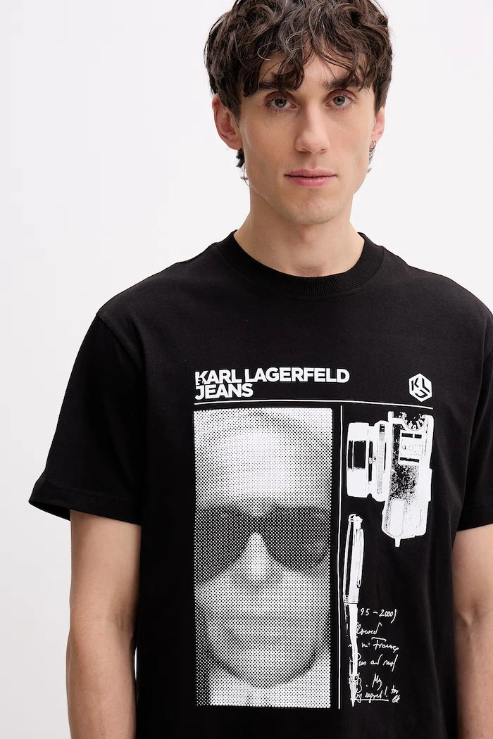 Karl Lagerfeld Jeans тениска мъжка от памук