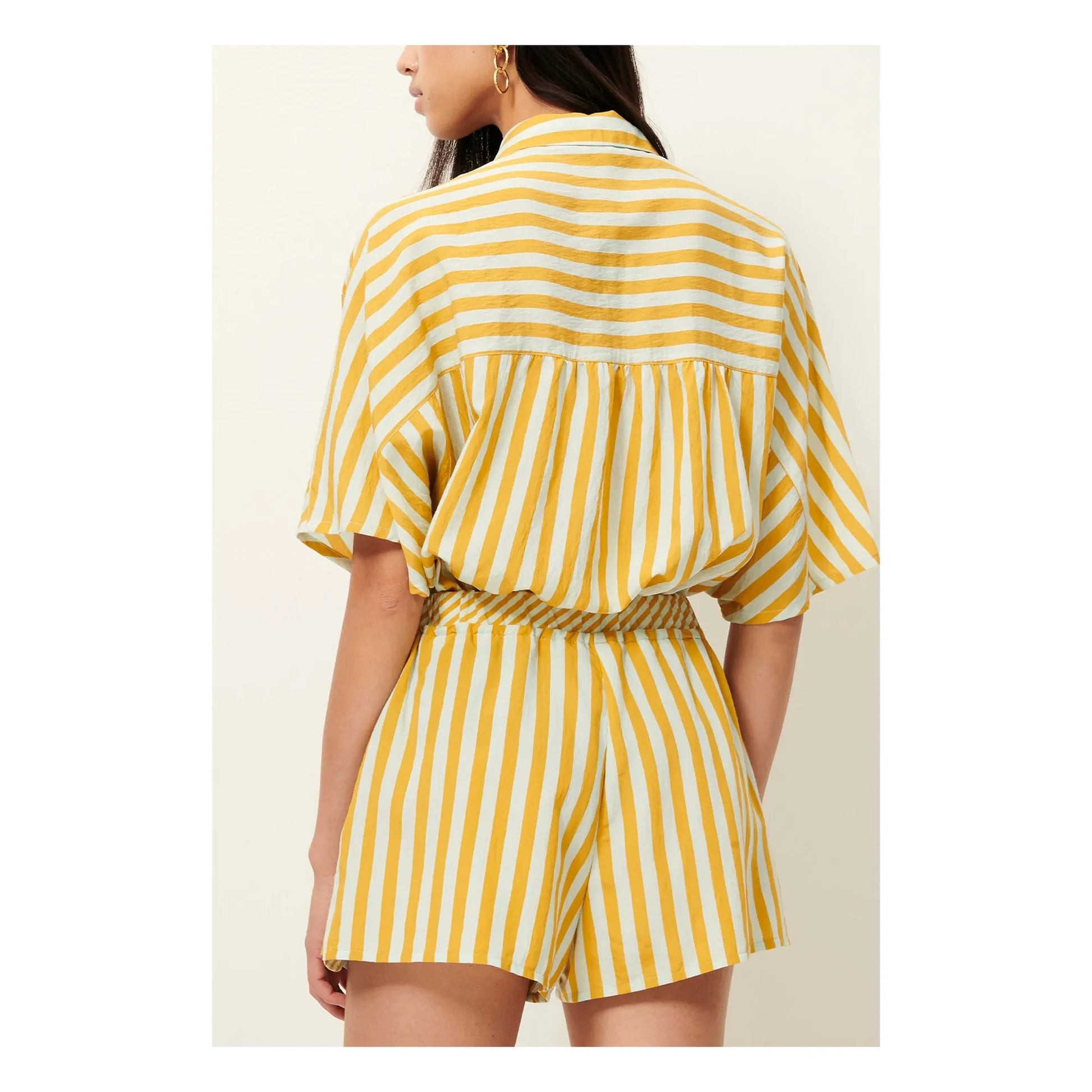 Sessùn - Short Stripes Agde | Yellow