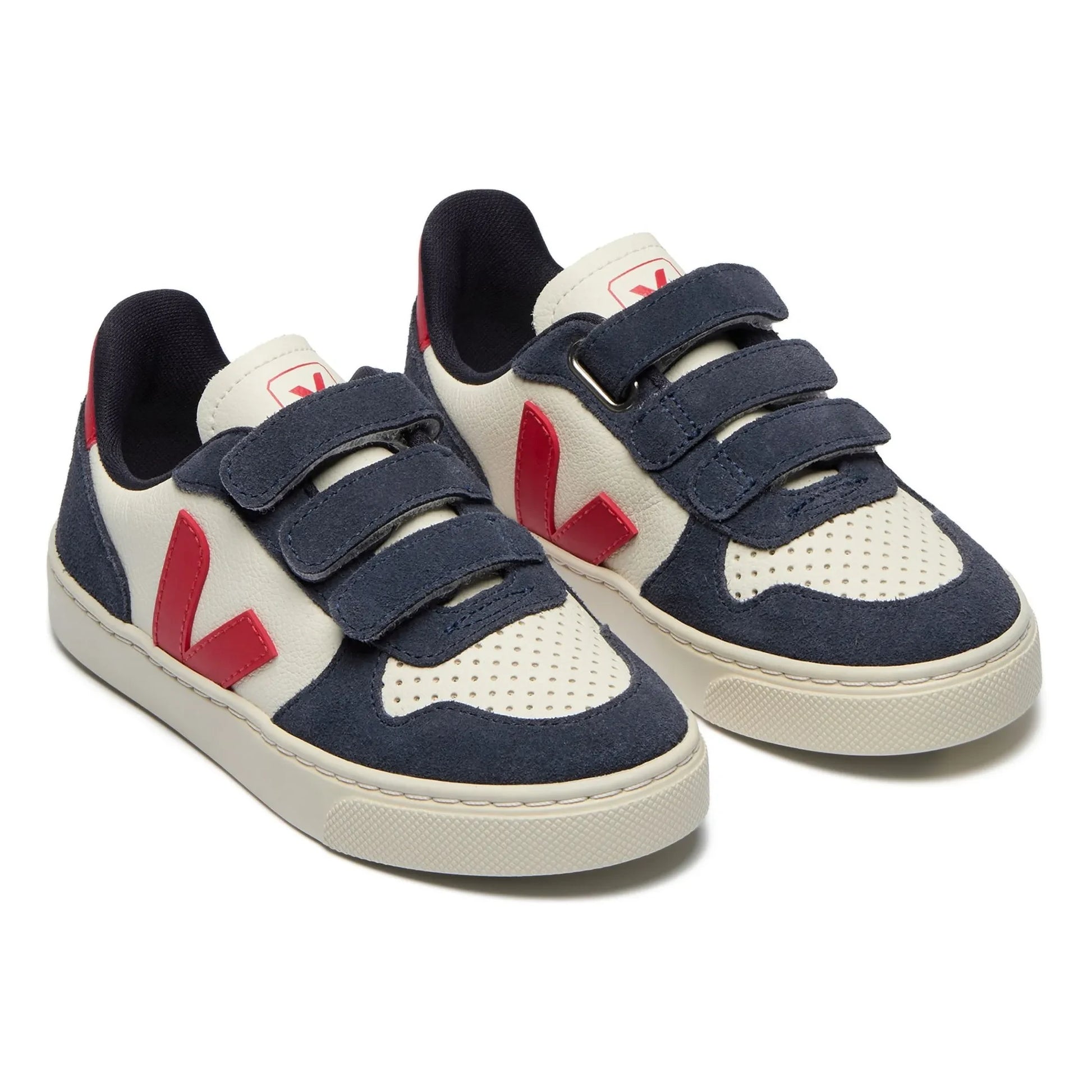 Veja - V-10 Scratch Sneakers | Navy blue
