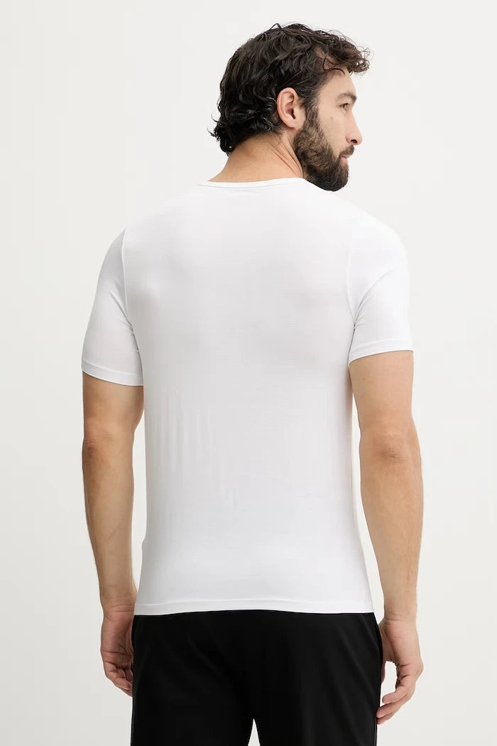 BOSS тениска мъжка с вискоза TShirt RN 3P Bamboo 3 броя