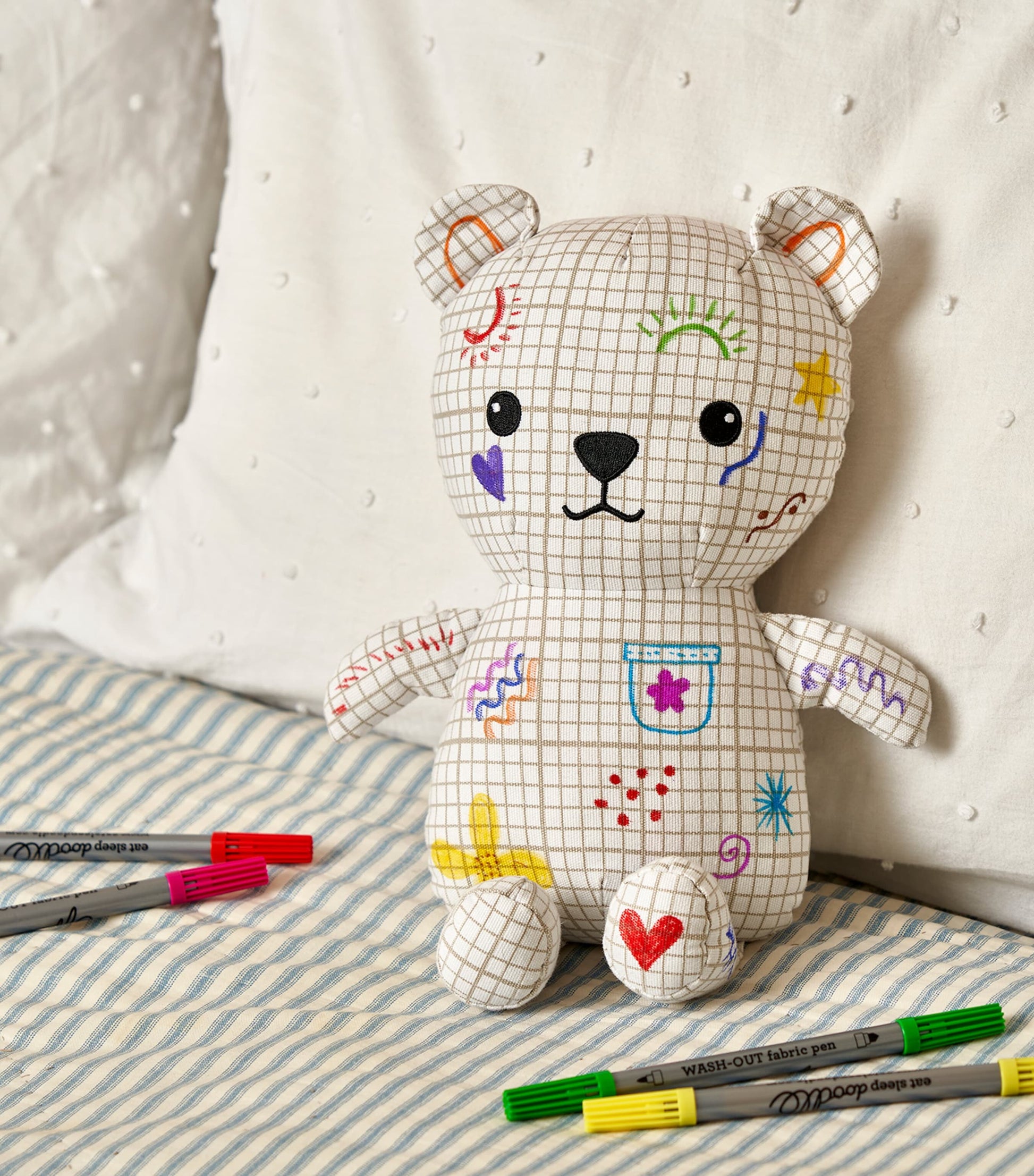 Colour-In and Doodle Artie Bear