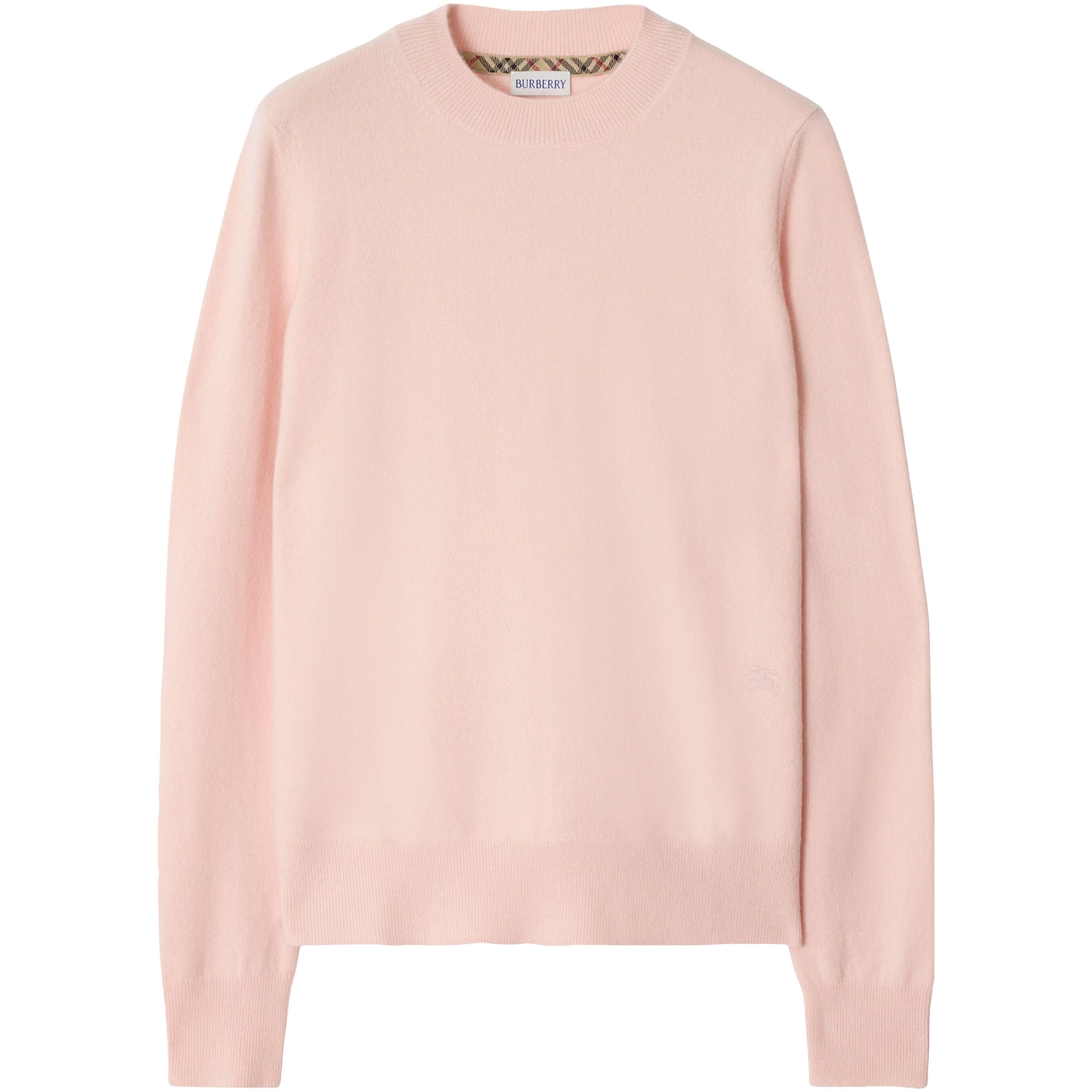 Pink Cashmere EKD-Embroidered Sweater