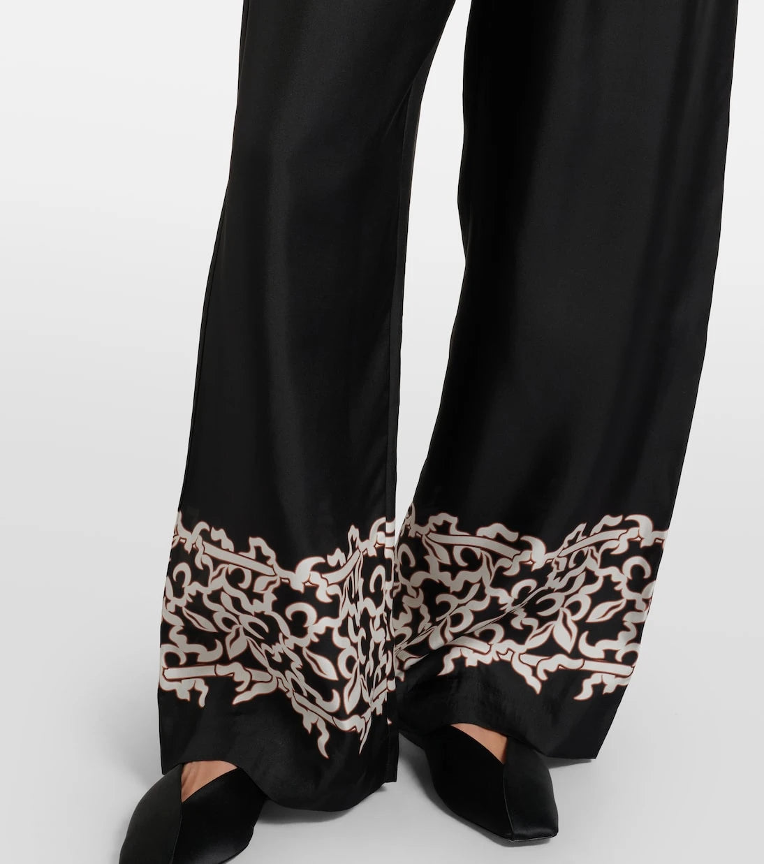 Rebecca Vallance - Sundia silk wide-leg pants