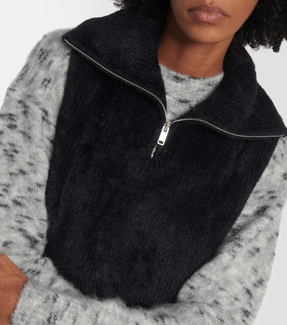 Marant Etoile - Milie high-neck sweater vest