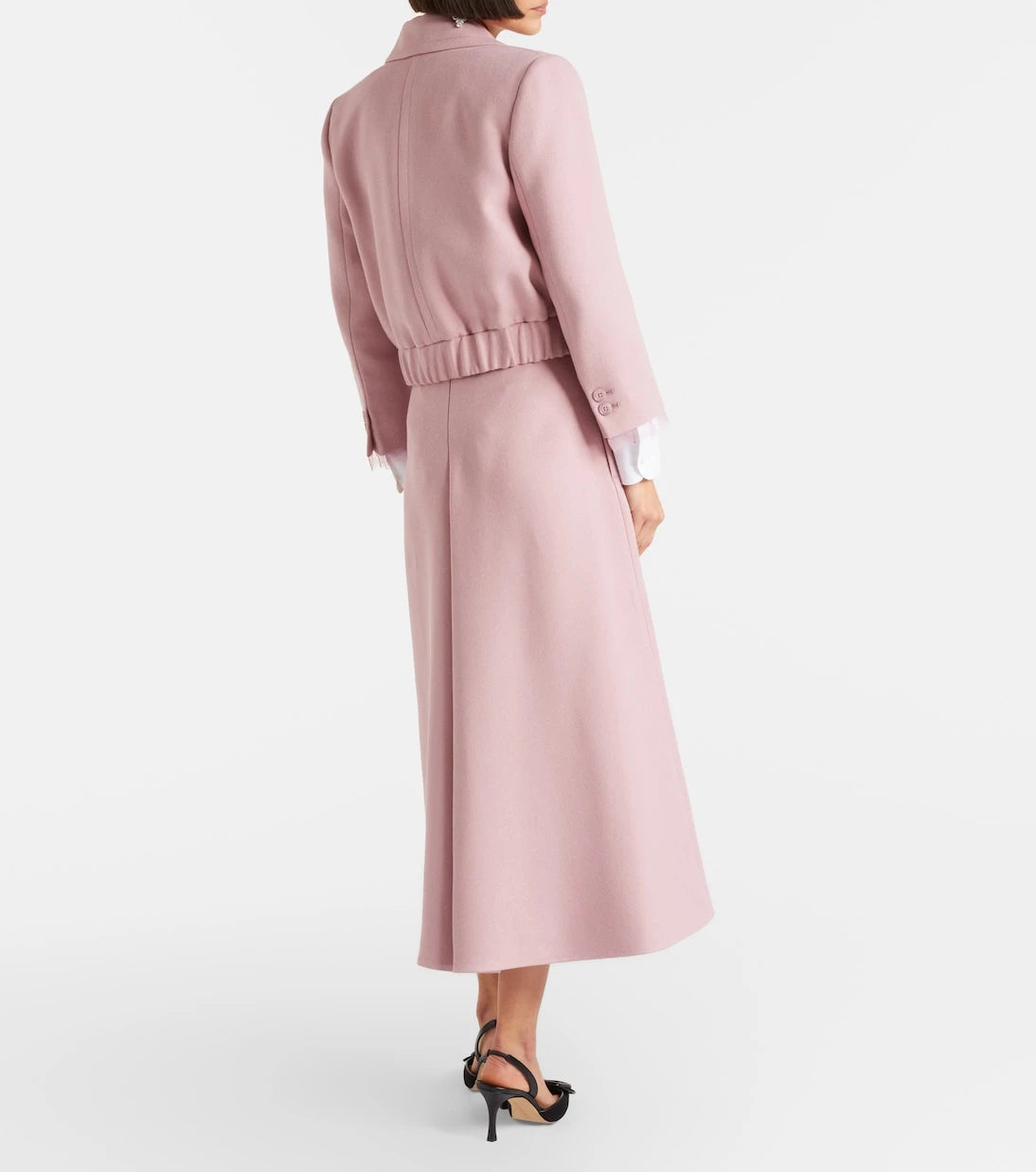 Dorothee Schumacher - Layered Coolness high-rise midi skirt