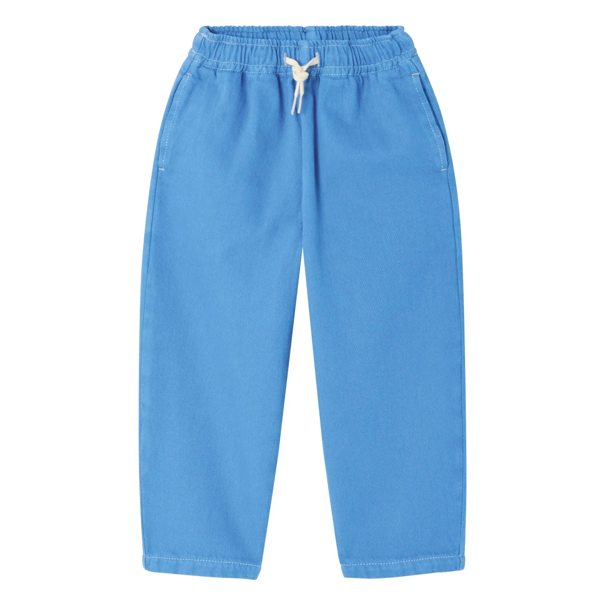 American Vintage - Pusway Organic Cotton Drawstring Jeans | Blue