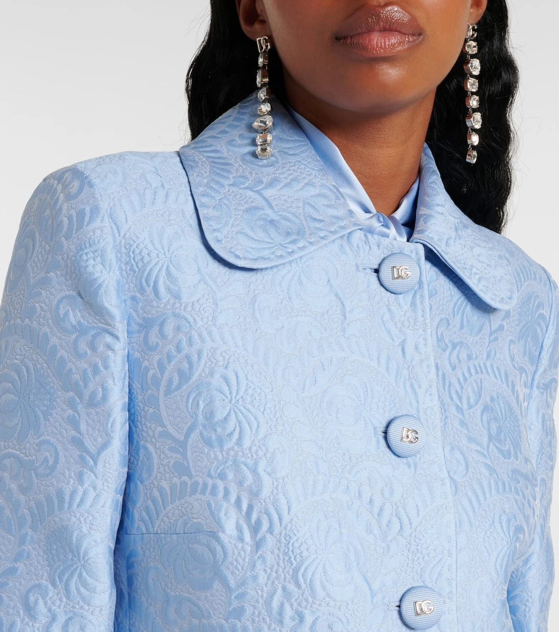 Dolce&Gabbana - Cotton and silk-blend jacquard jacket