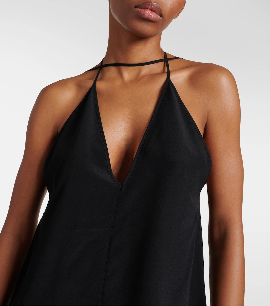 Toteme - Halterneck silk top