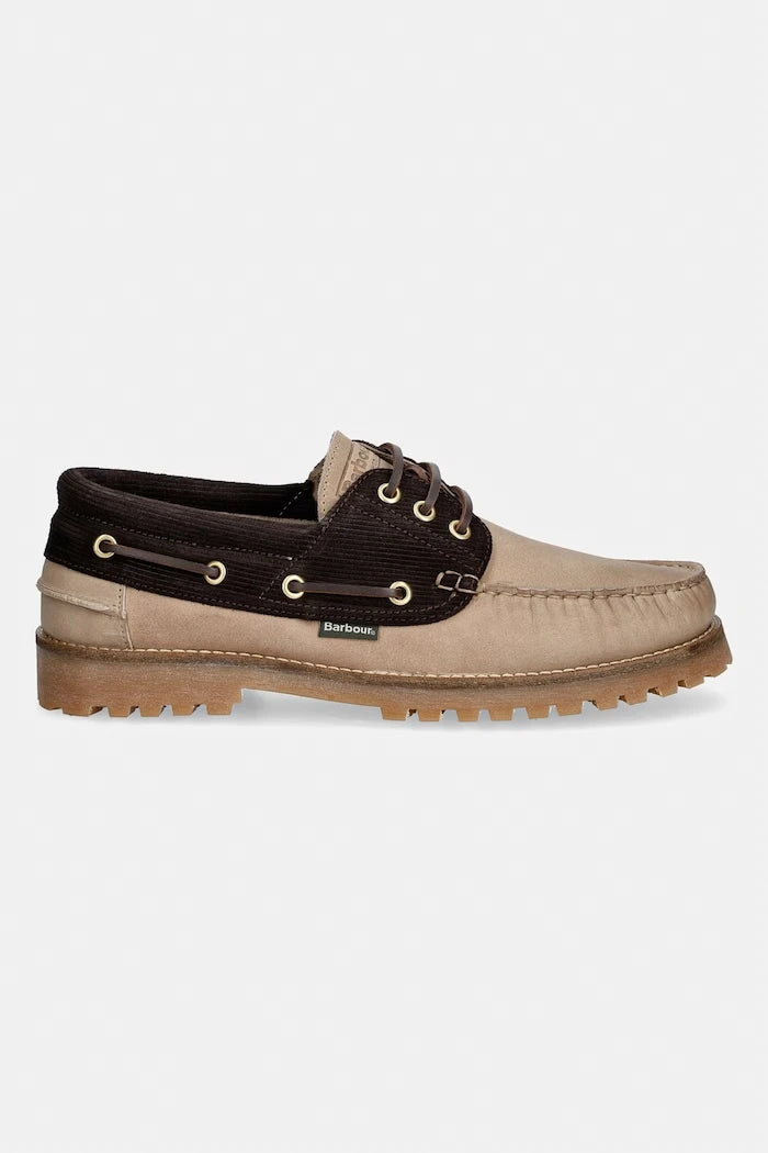 Barbour мъжки мокасини от кожа Deck